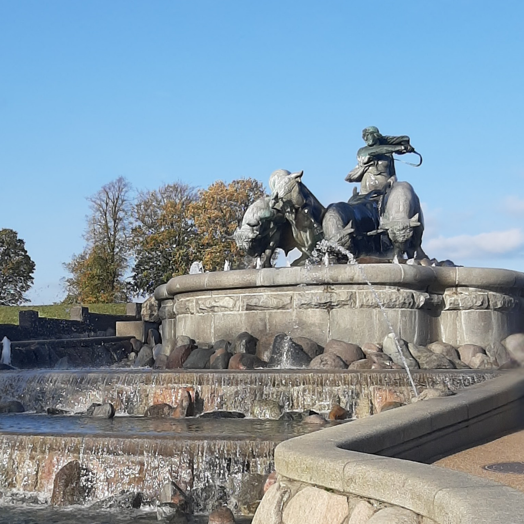 Gefion Fountain in Langelinie, Copenhagen