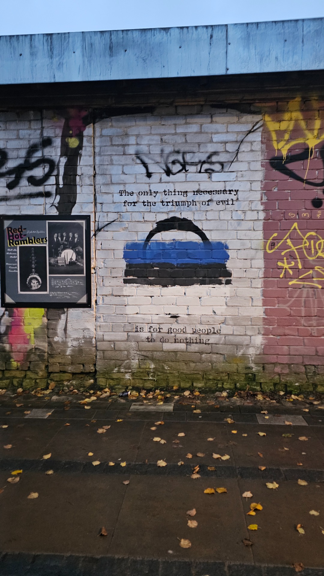 November 2025. This blog and my social media presence are my ways of being an action-taker. I’ve heard some call it “hope mongering.” It’s an interesting term—let’s go with that! Graffiti in Tallinn.